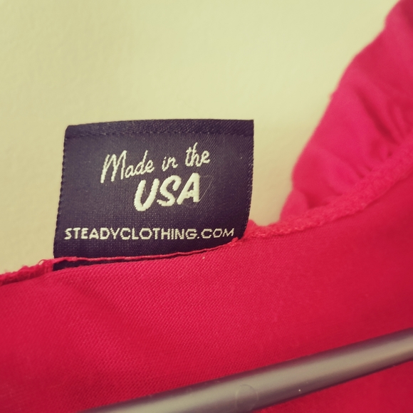 Rocksteady Red Sparrow Dress - Picture 5 of 6